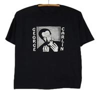 George Carlin It Only Hurts When I Think Shirt Black 3XL