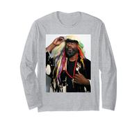 George Clinton Parlamento-Funkadelic Funk di AJ Barratt Maglia a Manica