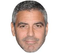 George Clooney (Grey Hair) Big Head