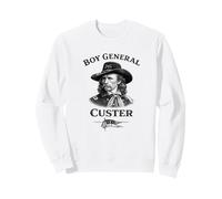 George Custer Boy Guerra Civile Generale Felpa