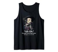 George Custer Little Bighorn Storia Ironico Generale Custer Canotta