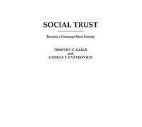 George Cvetkovich Timothy Earle Social Trust (Copertina rigida)