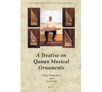 George Dimitri Sawa A Treatise on Qanun Musical Ornaments (Copertina rigida)