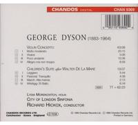 George Dyson Violinkonzert/+ (CD) Album