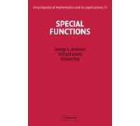 George E. Andrews Richard Askey Ranjan Roy Special Functions (Tascabile)