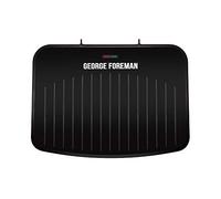 George Foreman 25820 Grande Grill - Versatile piastra di cottura e tostapane con rivestimento antiaderente migliorato e riscaldamento rapido, nero