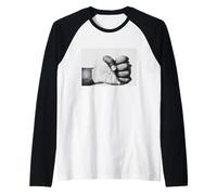George Foreman Pugno Rumble nella Giungla Heavyweight Boxing Maglia con Maniche Raglan