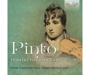 George Frederick Pinto Pinto: Sonatas for Piano and Violin (CD) Album