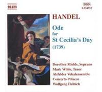 George Frideric Ha Ode for St Cecilia's Day (Helbich, Concerto Polacco, Mie (CD)