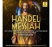 George Frideric Handel – Messiah – John Nelson – 2 CD + 1 DVD
