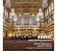 George Frideric Handel Handel: Organ Concertos, Op. 4 & Op. 7 (CD) Album