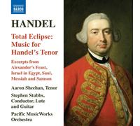 George Frideric Handel Handel: Toatl Eclipse - Music for Handel's Tenor (CD)