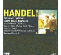 George Frideric Handel Messiah, Samson, Arias from Rinaldo (Leppard) Album