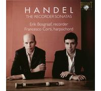 GEORGE FRIDERIC HANDEL Recorder Sonatas (CD)