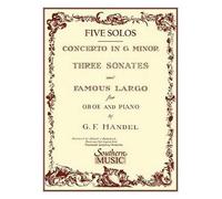 George Frideric Handel Three Sonates Famous Largo (Concerto G Minor) (Tascabile)