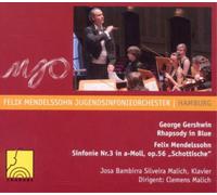 George Gershwin Gershwin: Rhapsody in Blue/Mendelssohn: Symphony No. 3 in a (CD)