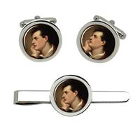 George Gordon Byron Gemelli E Fermacravatta Set
