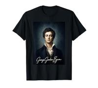 George Gordon Byron Poeta Britannico Maglietta