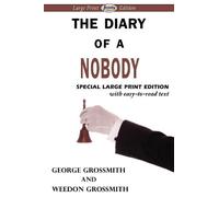 George Grossmith Weedon Gros The Diary of a Nobody (Large Print Edi (Tascabile)
