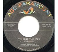 GEORGE HAMILTON IV - a walk on the wild side of life 45 rpm single