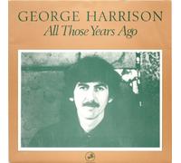 GEORGE HARRISON - ALL THOSE YEARS AGO 7 INCH (7" VINYL 45) BELGIAN WARNER BROS 1981