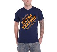 George Harrison T Shirt Blu Extra Texture Read all About It Ufficiale Uomo Size XXL