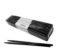 George Hennesey Bacchette per batteria, 7A Nero - 12 PAK