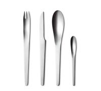 George Jensen Set di posate da 24 pezzi, opaco, acciaio inox, 4,3 x 53,8 x 37 cm