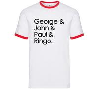 George & John & Paul & Ringo - Uomo Suoneria - Band Music Ventola Lennon Regalo