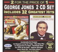 George Jones 32 Greatest Hits (CD)