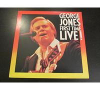 GEORGE JONES-first time live! EPIC (LP vinyl record)