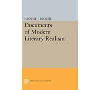 George Joseph Becker Documents of Modern Literary Realism (Tascabile)