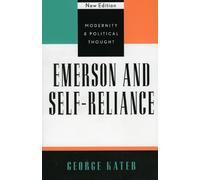 George Kateb Emerson and Self-Reliance (Tascabile)