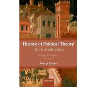 George Klosko History of Political Theory: An Introduction (Copertina rigida)