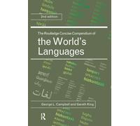 George L. Campbell G The Routledge Concise Compendium of the World's (Tascabile)