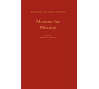 George L. Geckle "Measure for Measure" (Copertina rigida)