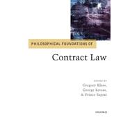 George Letsas Philosophical Foundations of Contract Law (Copertina rigida)