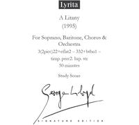 George Lloyd Lloyd: A Litany for soprano, baritone, chorus & orchestra Stud (CD)