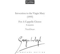 George Lloyd Lloyd: Invocation to the Virgin Mary for a cappella chorus SAT (CD)