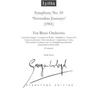 George Lloyd Lloyd: Symphony No. 10 - Study Score (CD)
