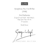 George Lloyd Lloyd: Symphony No. 5 - Study Score (CD)