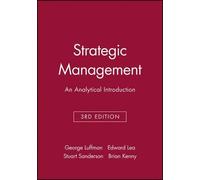 George Luffman Edward Lea Stuart Sanderson Brian K Strategic Manage (Tascabile)