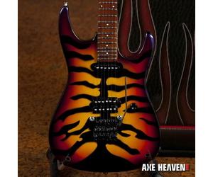 George Lynch - Esp Sunburst Tiger Replica Di Chitarra In Scala 1:4 ~Axe Heaven~
