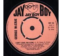 George McCrae - I CAN'T LEAVE YOU ALONE 7" (VINYL 45) UK JAY BOY 1974