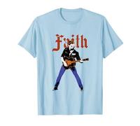 George Michael Faith Posizione della Chitarra Maglietta
