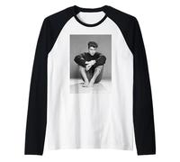 George Michael of Wham! Wake Me Up Before You Go 1982 Maglia con Maniche Raglan