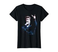 George Michael Solo Faith World Tour Londra 1988 Post Wham! Maglietta, Donna, Nero, S