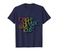 George Michael Tonight the Music Retro Rainbow Maglietta