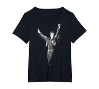 George Michael Wham! Concerto di Addio Lo scorso Natale Wembley Maglietta, Donna Plus-Size, Nero, 2X