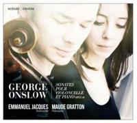 George Onslow George Onslow: Sonates Pour Violoncelle Et Piano, Opus. 16 (CD)